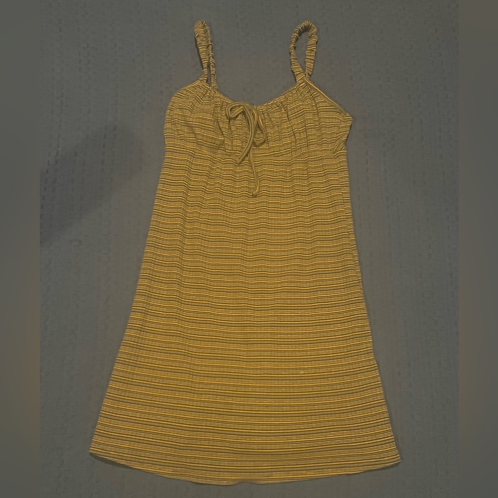 STRIPED CAMI DRESS - Picture 3 of 4